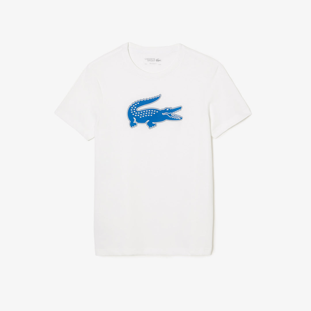 Men's Lacoste Sport 3D Print Crocodile Breathable Jersey T-Shirt - Th2042
