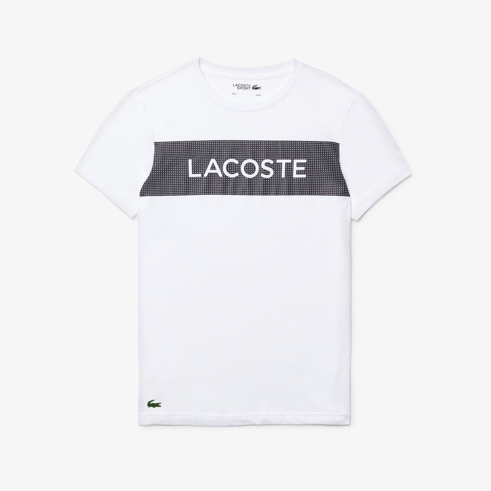 MEN'S LACOSTE SPORT PRINTED BREATHABLE T-SHIRT - MyHoldal