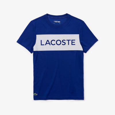 MEN'S LACOSTE SPORT PRINTED BREATHABLE T-SHIRT - MyHoldal