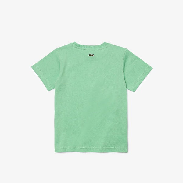 Boys' Crew Neck Fun Design Cotton T-Shirt - Tj0318