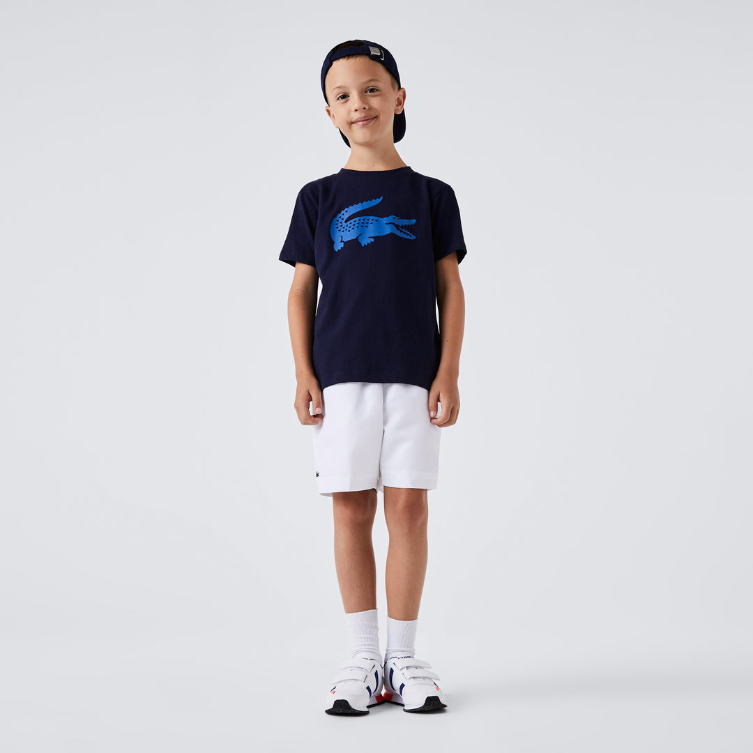 Kids' Sport Tennis Technical Jersey Oversized Croc T-Shirt - Tj2910