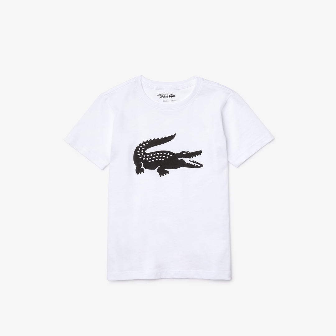 Shop The Latest Collection Of Lacoste Boys' Lacoste Sport Tennis Technical Jersey Oversized Croc T-Shirt  - Tj2910 In Lebanon