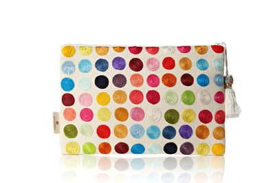 Shop The Latest Collection Of Mouftah El Chark Colors Of Life Pouch - Circles - Tro.22945 In Lebanon