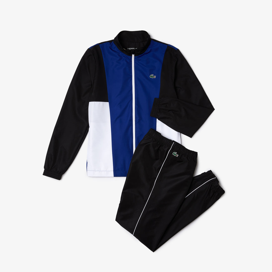 Buy Men'S Lacoste Sport Branded Color-Block Tracksuit Wh0877