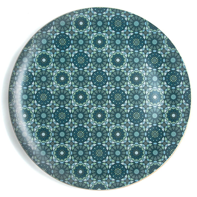 Shop The Latest Collection Of Images D'Orient Round Laminated Tray Andalusia - 49 Cm - Wpl-490041 In Lebanon