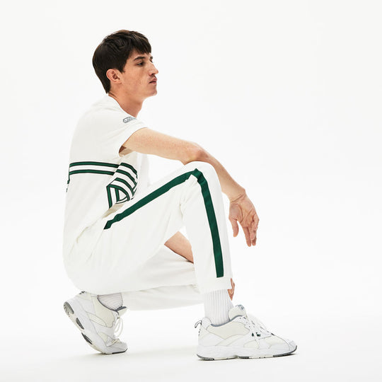 Men's Contrast Bands Heritage Tracksuit Trousers - Xh5160