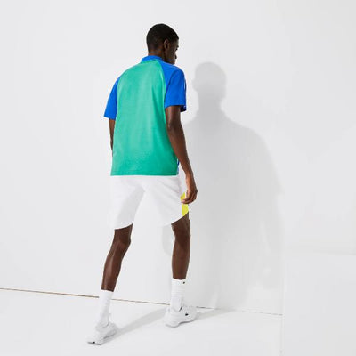 Men'S Lacoste Sport Bicolour Ultra-Lightweight Knit Tennis Polo Shirt - Yh9689