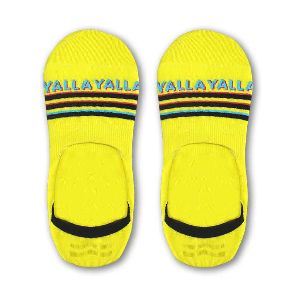 Shop The Latest Collection Of Sikasok Yalla Sport Invisible Socks 36-40 - Yellow In Lebanon